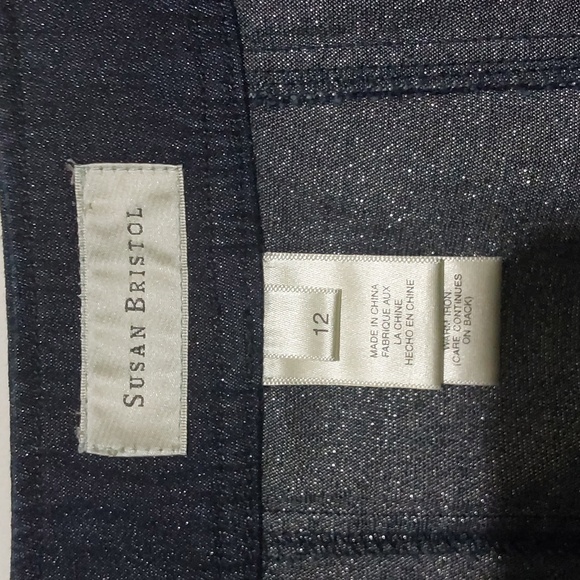 Susan Bristol   midi jean skirt size 13 - Picture 5 of 5
